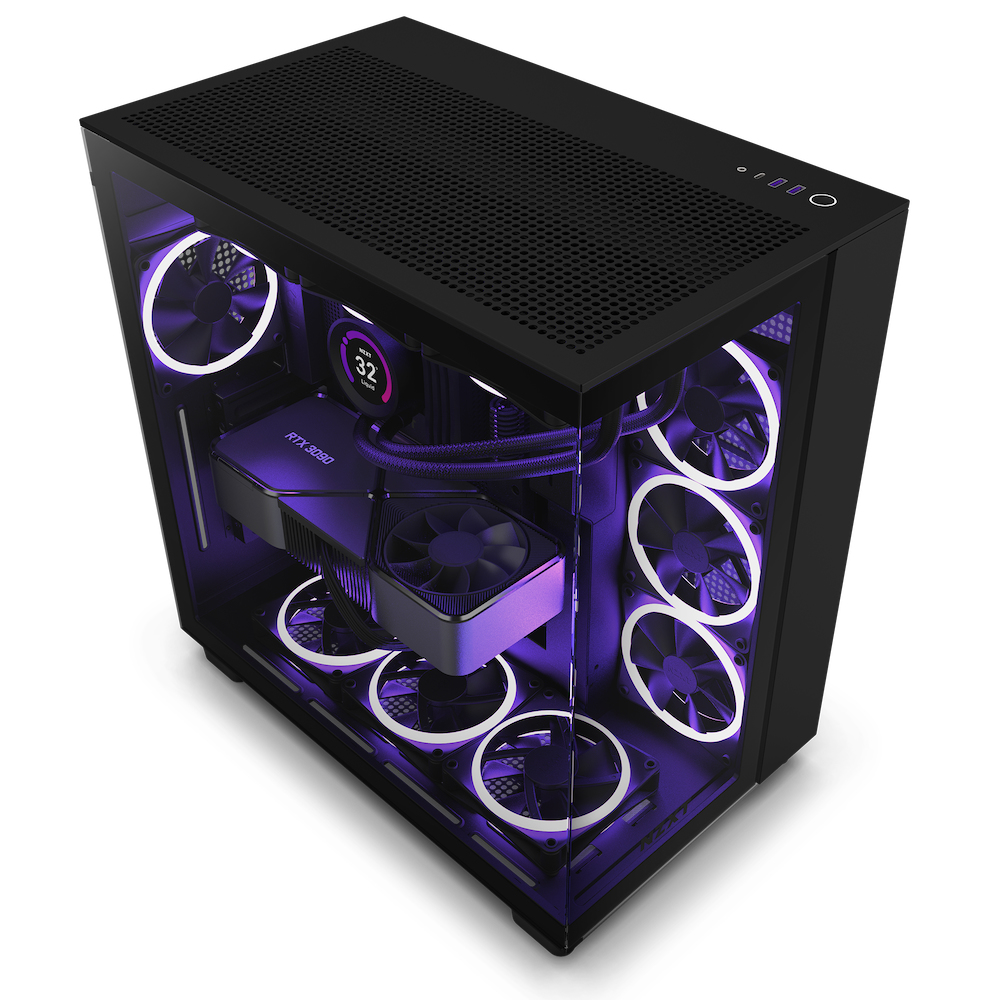 Image of NZXT H9 All Black Midi Tower