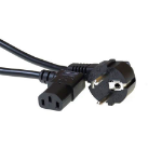 ACT 230V connection cable schuko male (angled) - C13 (angled)
