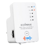 Edimax EW-7238RPD PowerLine-netwerkadapter 300 Mbit/s Ethernet LAN Wifi Wit 1 stuk(s)