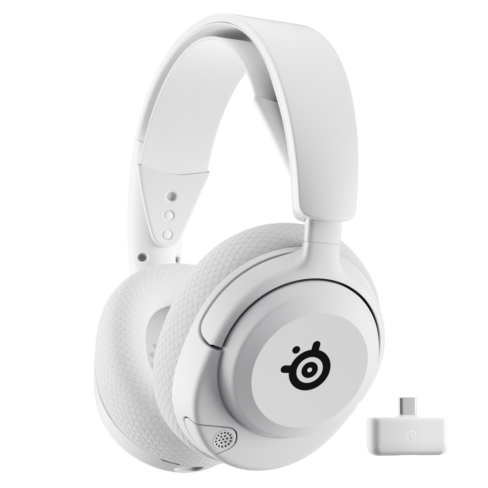 Steelseries White Arctis 61674 Headphones/Headset Wired & Wireless Head