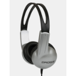 Koss UR10 Headphones Wired Head-band Music Black, Silver