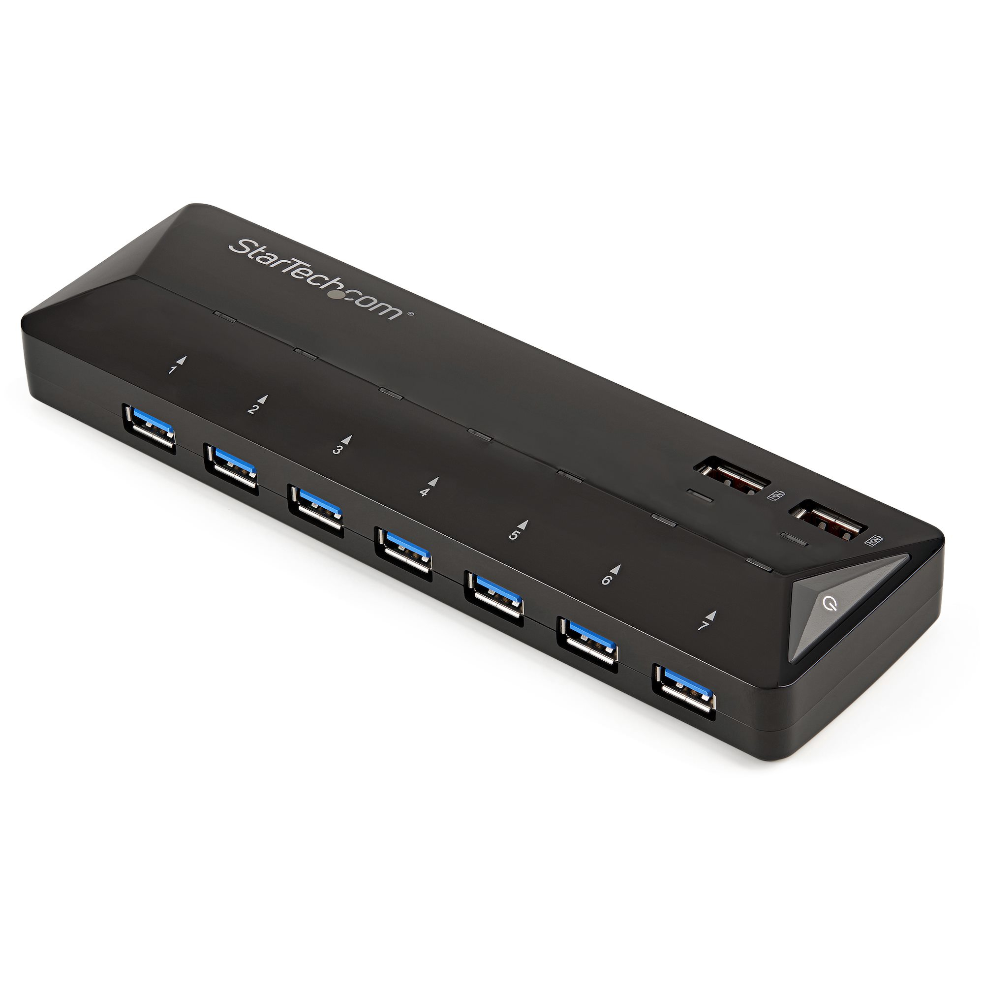 Image of StarTech.com 7-Port USB 3.0 Hub plus Dedicated Charging Ports - 2...