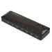 StarTech.com USB 3.0-hub med 7 portar och dedicerade laddningsportar - 5Gbps - 2x 2,4 A-portar