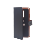 Celly Wally mobile phone case 16.5 cm (6.5") Folio Black, Brown