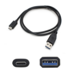 AddOn Networks USB 3.1 (C) - USB 3.0 (A), 1m USB cable 39.4" (1 m) USB 3.2 Gen 1 (3.1 Gen 1) USB C USB A Black
