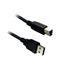 Biamp EasyConnect USB2-10-AB USB cable USB 2.0 3 m USB A USB B 0.48 Gbit/s Black