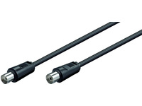 Microconnect COAX050 coaxial cable 5 m Black