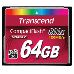 Transcend CompactFlash 800x 64GB