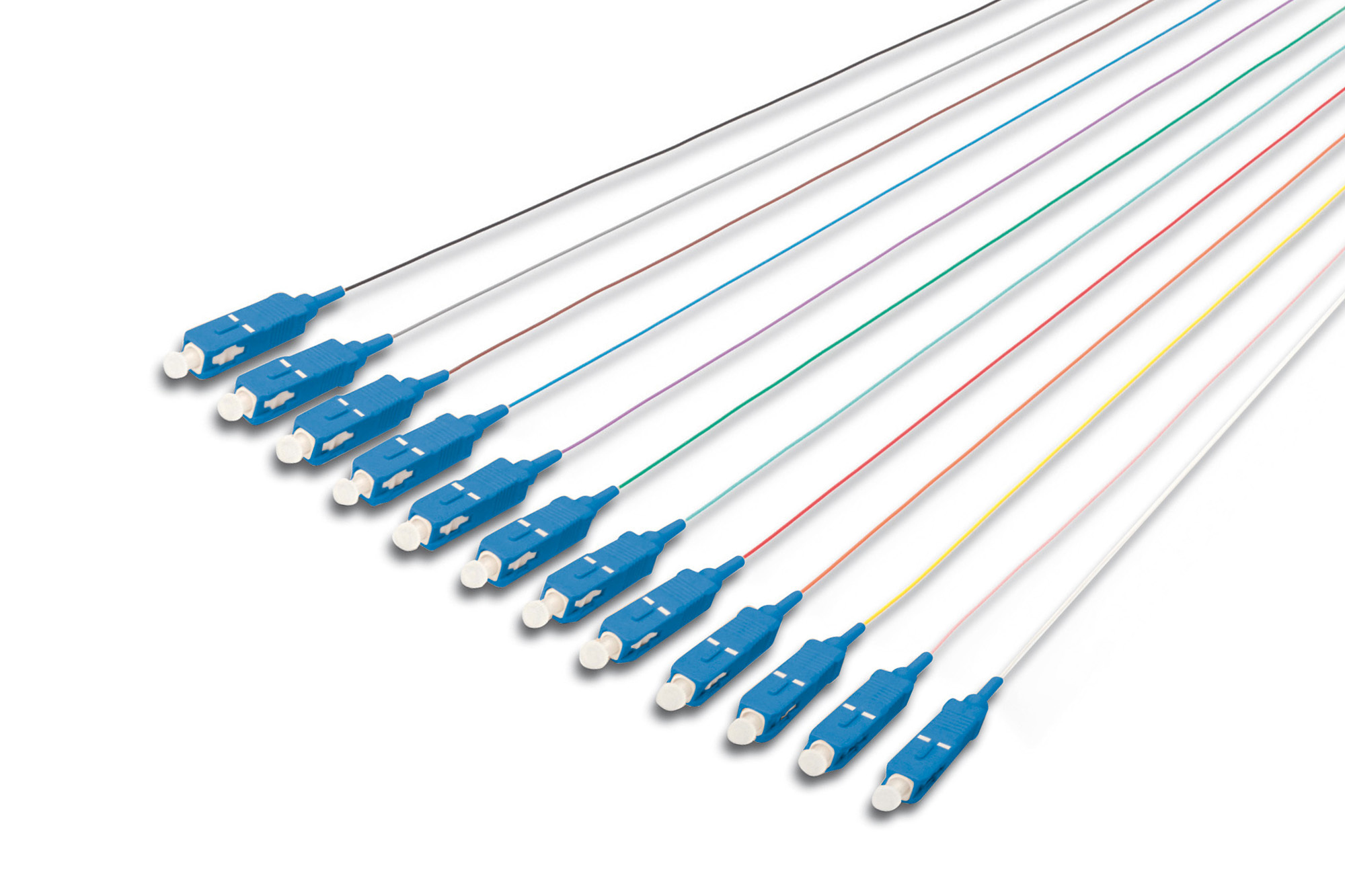 Image of Digitus colored pigtails, SC OS2 09/125 µ, Simplex