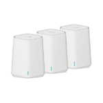 NETGEAR Orbi Pro WiFi 6 Mini AX1800 Mesh System Pack of 3 (SXK30B3)