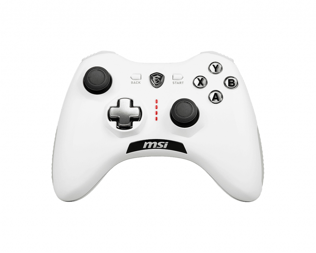 Image of MSI FORCE GC20 V2 WHITE Gaming Controller 'PC and Android ready,...