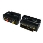 Cables Direct SCART Adaptor with Input/Output Switch