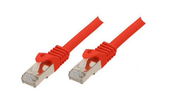EU Product - RJ45 Patchkabel S/FTP, Cat7 LSZH 50m rot thumbnail