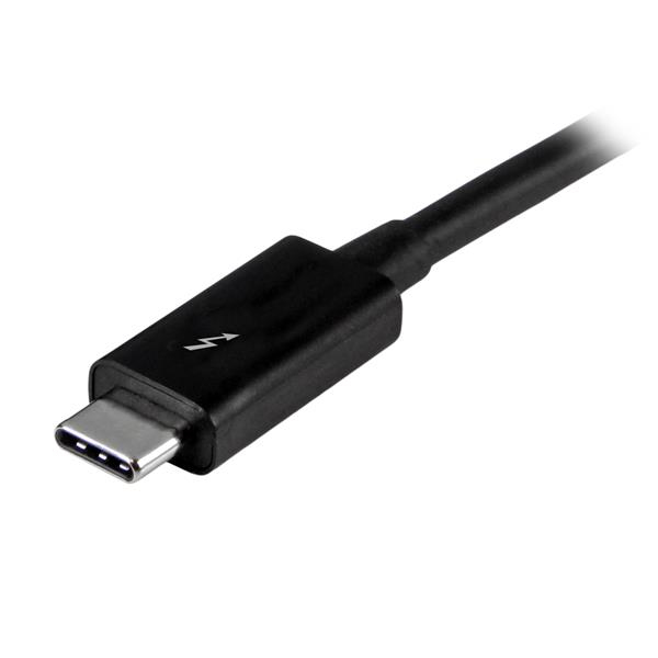 StarTech.com 2 m Thunderbolt 3 (20 Gbps) USB-C-kabel - Thunderbolt-, USB- och DisplayPort-kompatibel