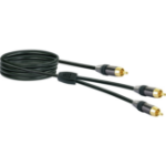 Schwaiger CIK4030 533 audio kabel 3 m RCA 2 x RCA Zwart