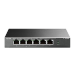 TP-Link TL-SF1006P network switch Unmanaged Fast Ethernet (10/100) Power over Ethernet (PoE) Black