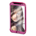 Hama Mirror mobile phone case Pink