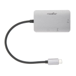 Rocstor Y10A265-A1 interface hub USB 2.0 Type-C 5 Mbit/s Silver