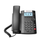 POLY 201 IP phone Black 2 lines LCD