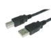 Cables Direct USB2-102K USB cable USB 2.0 2 m USB A USB B Black