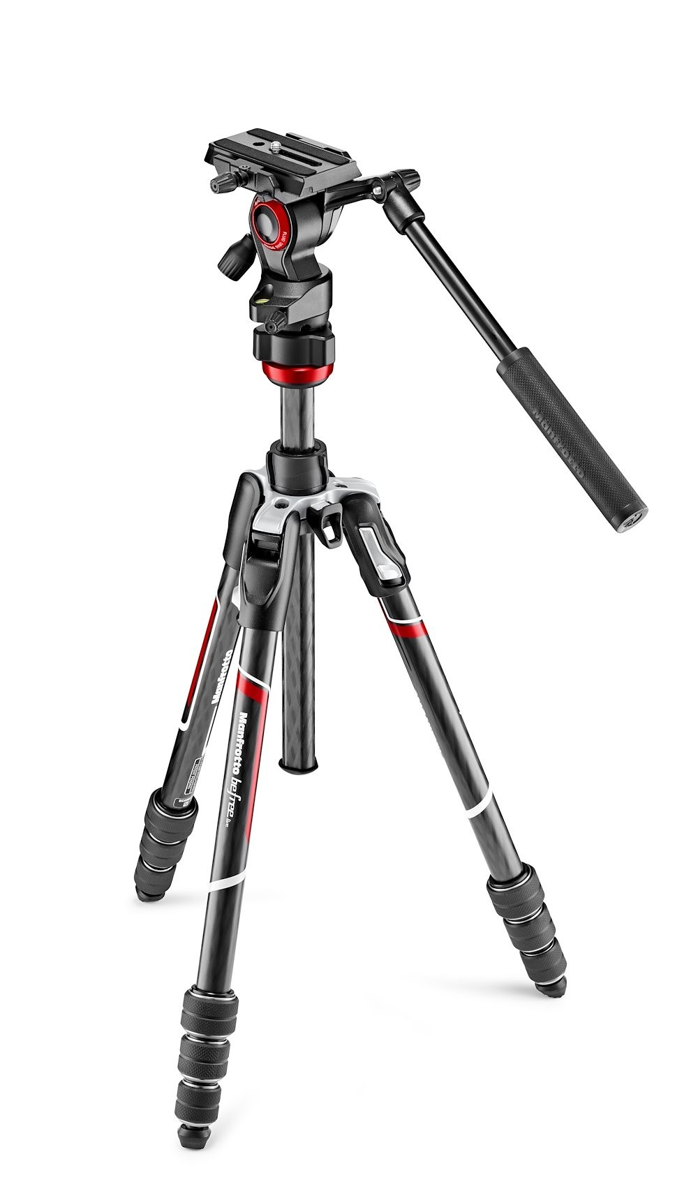 Manfrotto MVKBFRTC-LIVE tripod Hand-held camcorder 3 leg(s) Black. Sil