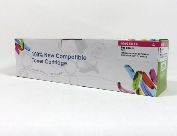 Image of DATA DIRECT Oki C9600 9650 9800 9850 Toner Magenta Compatible...