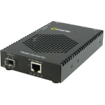 Perle S-1110PP-SFP-XT network media converter 1000 Mbit/s Multi-mode, Single-mode Black