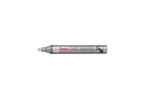 Pentel MMP10-Z paint marker Silver 12 pc(s)