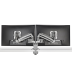 Chief KX Low-Profile Dual Monitor Arm 81,3 cm (32") Bureau Zilver