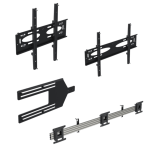 Ergonomic Solutions Solutions  Fixed wall bracket for screens from 48' to 85' (up to VESA 600x400)