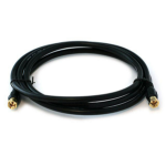 Monoprice 3031 coaxial cable RG-6/U 72" (1.83 m) F Black