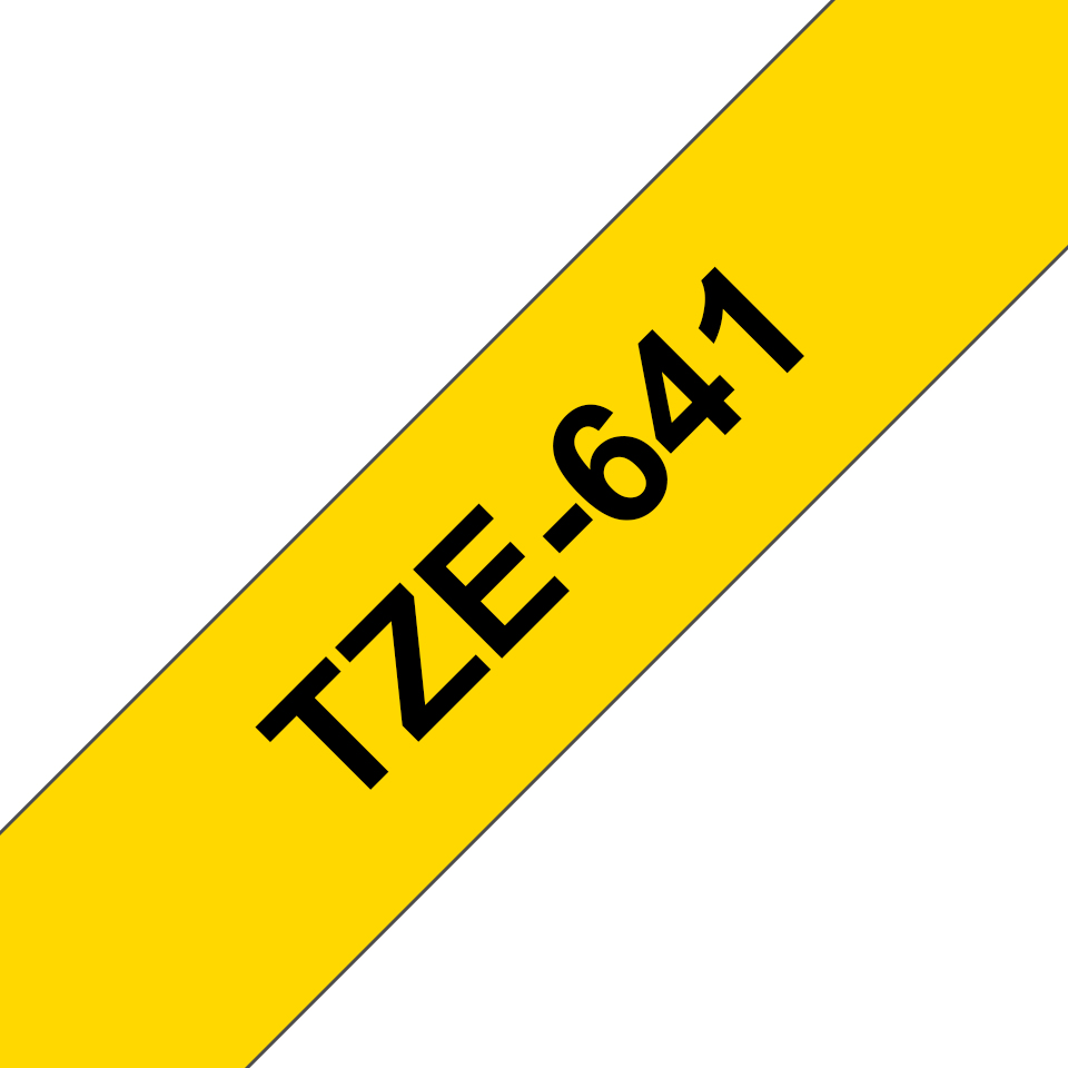 Brother TZE-641 P-Touch Ribbon, 18mm x 8m