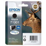 Epson C13T13014010/T1301 Ink cartridge black XL, 945 pages 25.4ml for Epson Stylus SX 525/WF 3500