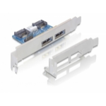 DeLOCK Slot bracket 2x eSATAp 5V/12V interface cards/adapter