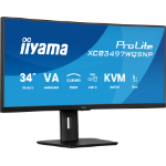 iiyama ProLite XCB3497WQSNP-B1 computer monitor 86,4 cm (34") 3440 x 1440 Pixels UltraWide Quad HD LED Zwart
