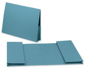 Image of Guildhall 214-BLUZ folder Blue Legal