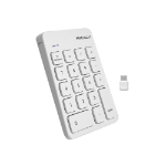 Macally RFCNUMKEY numeric keypad Notebook/PC RF Wireless White