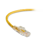 Black Box C6PC70-YL-02 networking cable Yellow 23.6" (0.6 m) Cat6 U/UTP (UTP)