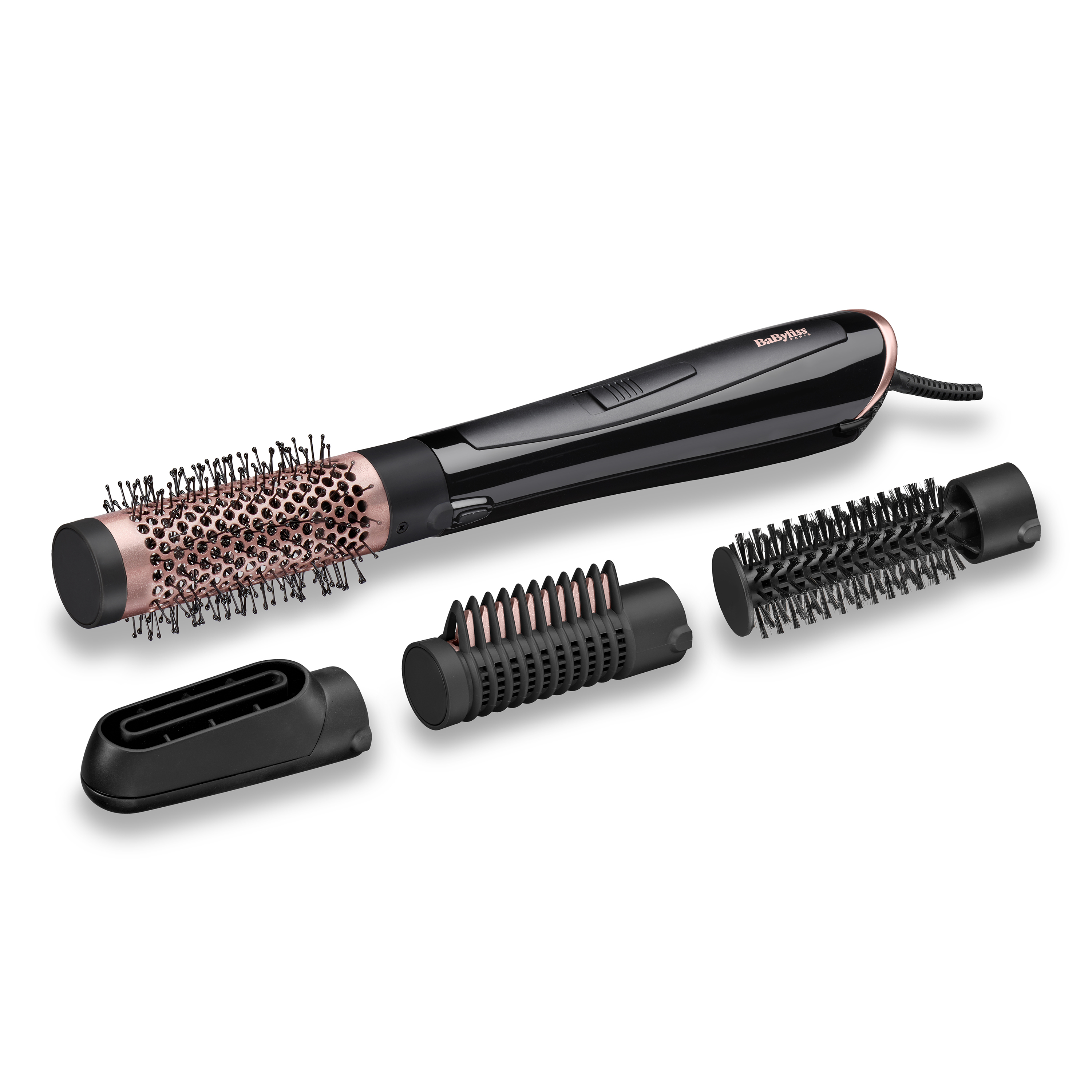 Image of BaByliss Perfect Finish - Hot air brush - Warm - Dry/wet hair -...