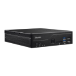 Shuttle XPС slim DH410 1.35L sized PC Black Intel H410 LGA 1200 (Socket H5)