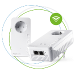Devolo Magic 2 WiFi next Starter Kit 2400 Mbit/s Ethernet LAN Wi-Fi White 2 pc(s)