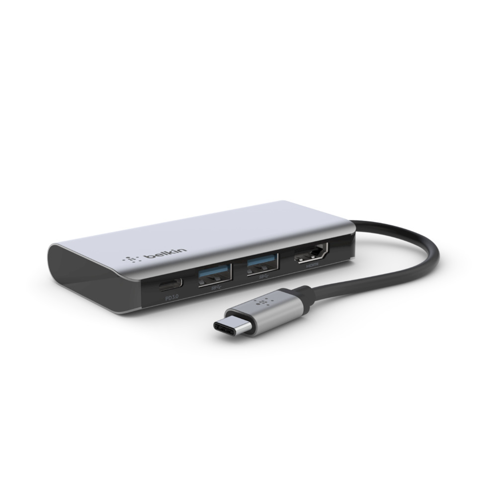 Image of Belkin AVC006btSGY USB 3.2 Gen 1 (3.1 Gen 1) Type-C Silver