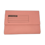 CTS Wholesale Half Flap Document Wallet Pack of 50 - Pink