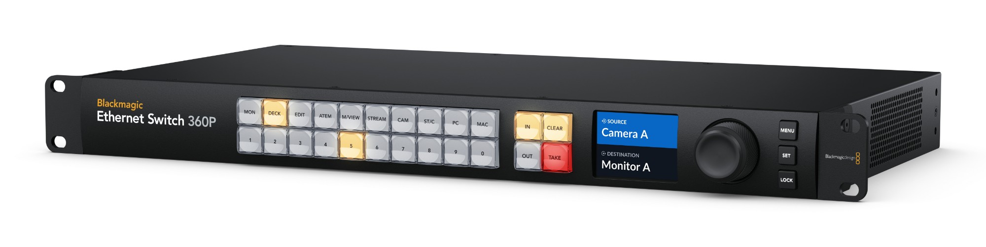 Blackmagic Design Black Magic Design Ethernet Switch 360P 10G Ethernet (100/1000/10000) 1