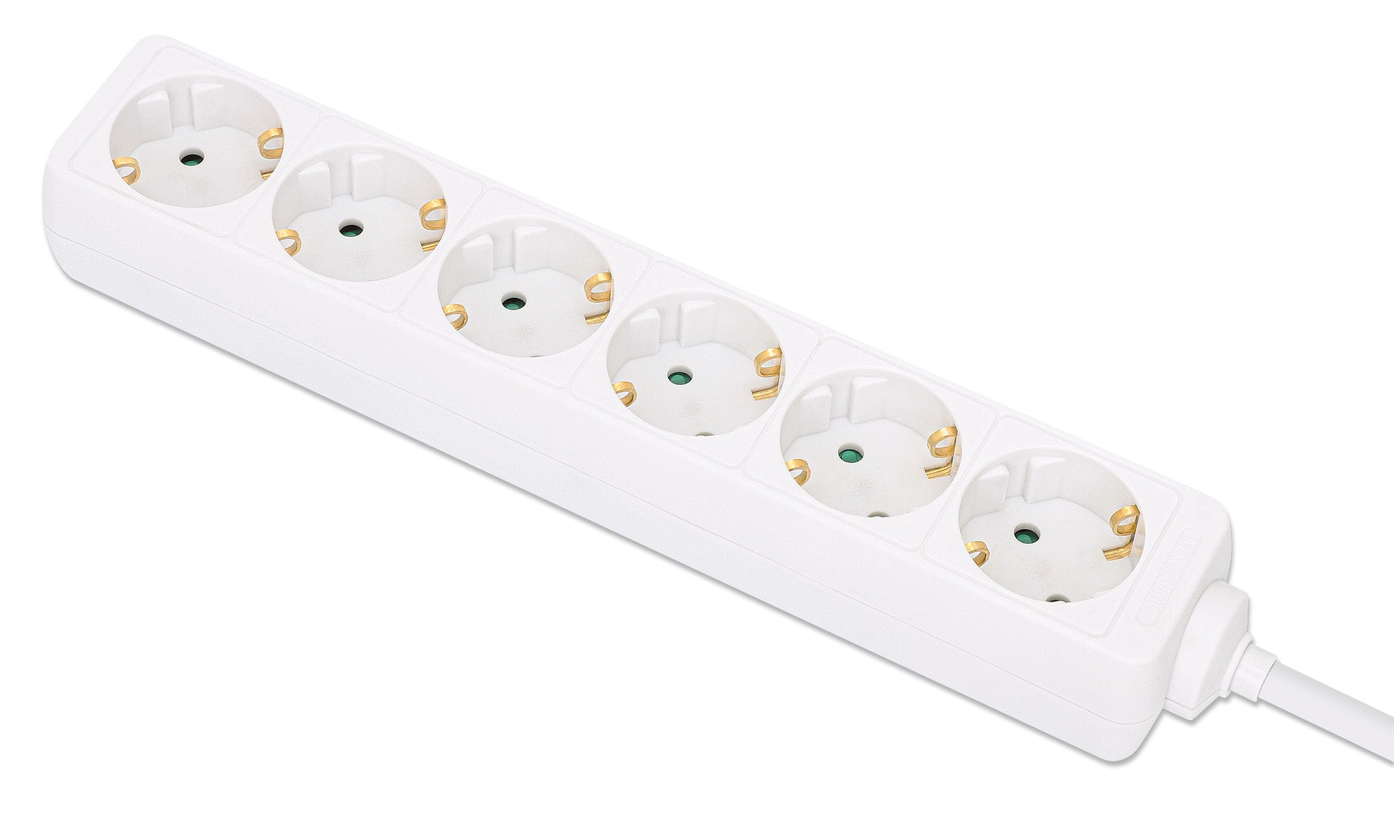 Image of Manhattan Power Distribution Unit EU (2-pin), x6 gang/output, 2m...