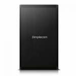 Simplecom SE328 storage drive enclosure HDD enclosure Black 3.5"