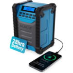 MAJORITY LANDBEACH Portable Rugged Speaker FM-BT IP65 Waterproof 20hr Battery with PowerBank function