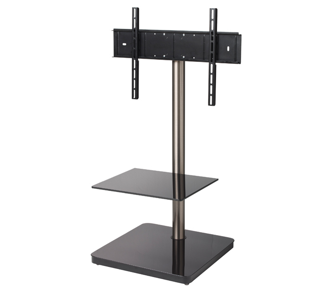 B-Tech Flat Screen TV Stand with Square Base