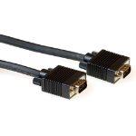 ACT 25 meter High Performance VGA kabel male-male zwart