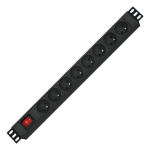 ROLINE 19.07.1618 power distribution unit (PDU) 8 AC outlet(s) Black